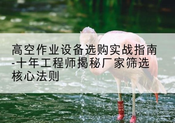沁水剪叉式升降机厂家-高空作业设备选购实战指南-十年工程师揭秘厂家筛选核心法则